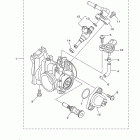 WR450F WR450FD Впускная система 2