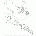V STAR 950 XVS95DW/XVS95DB/XVS95DCW/XVS95DCB Стартер