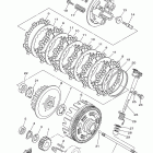 XT250 XT250DC/XT250D Сцепление