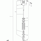 YZ85 YZ85D Задняя подвеска