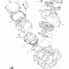 V STAR 650 CUSTOM XVS65DCB/XVS65DB Цилиндры