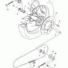 WR250F WR250FD Заднее колесо