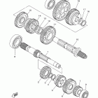 V STAR 650 CUSTOM XVS65DCB/XVS65DB Трансмиссия