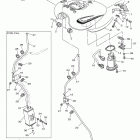 V STAR 950 XVS95DW/XVS95DB/XVS95DCW/XVS95DCB Топливный бак