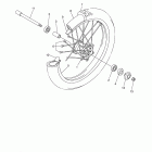 WR250F WR250FD Переднее колесо