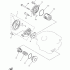 TW200 TW200E1/TW200E1C Масляный насос