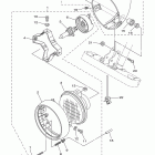 V STAR 650 CUSTOM XVS65DCB/XVS65DB Фара