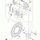 YZ85 YZ85D Передний тормозной суппорт