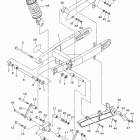 V STAR 1300 XVS13ADCB/XVS13ADB Задний рычаг подвески