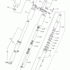 V STAR 950 XVS95DW/XVS95DB/XVS95DCW/XVS95DCB Передняя вилка