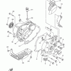 TTR50E TTR50ED Крышка картера двигателя