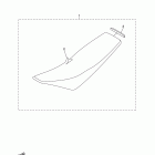 WR250F WR250FD Сидение