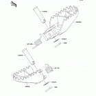 KX85 (KX85-CEF) Подножки