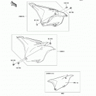KX85 (KX85-CEF) Боковые обтекатели