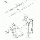 KX85 (KX85-CEF) Тросы управления