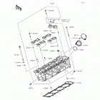 Z1000 ABS (ZR1000-GEFA) Головка цилиндра