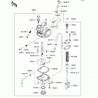 KX85 (KX85-CEF) Карбюратор