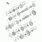 Z1000 ABS (ZR1000-GEFA) Трансмиссия