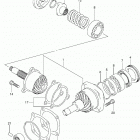 VZ800 Boulevard M50 Secondary drive gear