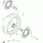 GSX-R1000 Front wheel (gsx-r1000l3 e28)