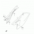 DR-Z125,L Обтекатель рамы