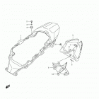 GSX-R1000 Frame center cover (gsx-r1000l3 e28)