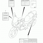 DL650AL3 V-Strom Label (dl650al3 e28)