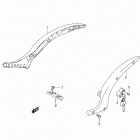 VL800 T,C Boulevard C50 Frame brace