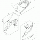 GSX-R600 Frame cover (agq)