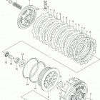 DR-Z400S Сцепление