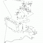 DL650AL3 V-Strom Радиатор и Патрубки