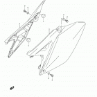 RM-Z250 Обтекатель рамы