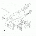 DR-Z125,L Rear swinging arm (dr-z125l3 e28)