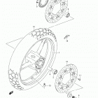DL650AL3 V-Strom Переднее колесо