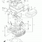 VZ1500 Boulevard M90 Передняя головка цилиндров