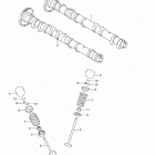 GSX-R750 Распределительный вал-клапаны