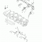 GSX-R600 Throttle body hose  /  joint (gsx-r600l3 e28)