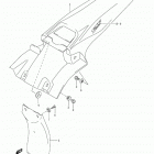 DR-Z125,L Rear fender (dr-z125l3 e28)