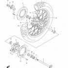 DR650SE Rear wheel (dr650sel3 e03)