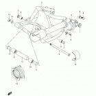 VZ1500 Boulevard M90 Rear swingingarm