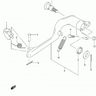 DR-Z400S Задний тормоз