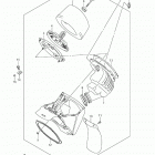 RM-Z250 Воздухозаборник