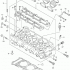 GSX1300R,A Головка цилиндра