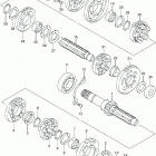 VL800 T,C Boulevard C50 Трансмиссия