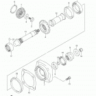VZ1500 Boulevard M90 Secondary drive gear