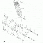 DR650SE Rear cushion lever (dr650sel3 e28)