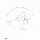 GSX-R750 Front fender (e28)