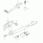 GSX-R600 Подножка