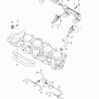 GSX-R750 Throttle body hose  /  joint (e28)