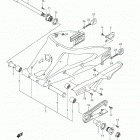 GSX-R1000 Rear swinging arm (gsx-r1000l3 e33)